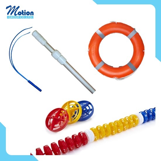 อุปกรณ์แข่งขันและอุปกรณ์ช่วยชีวิตในสระว่ายน้ำ อุปกรณ์แข่งขันและอุปกรณ์ช่วยชีวิตในสระว่ายน้ำ